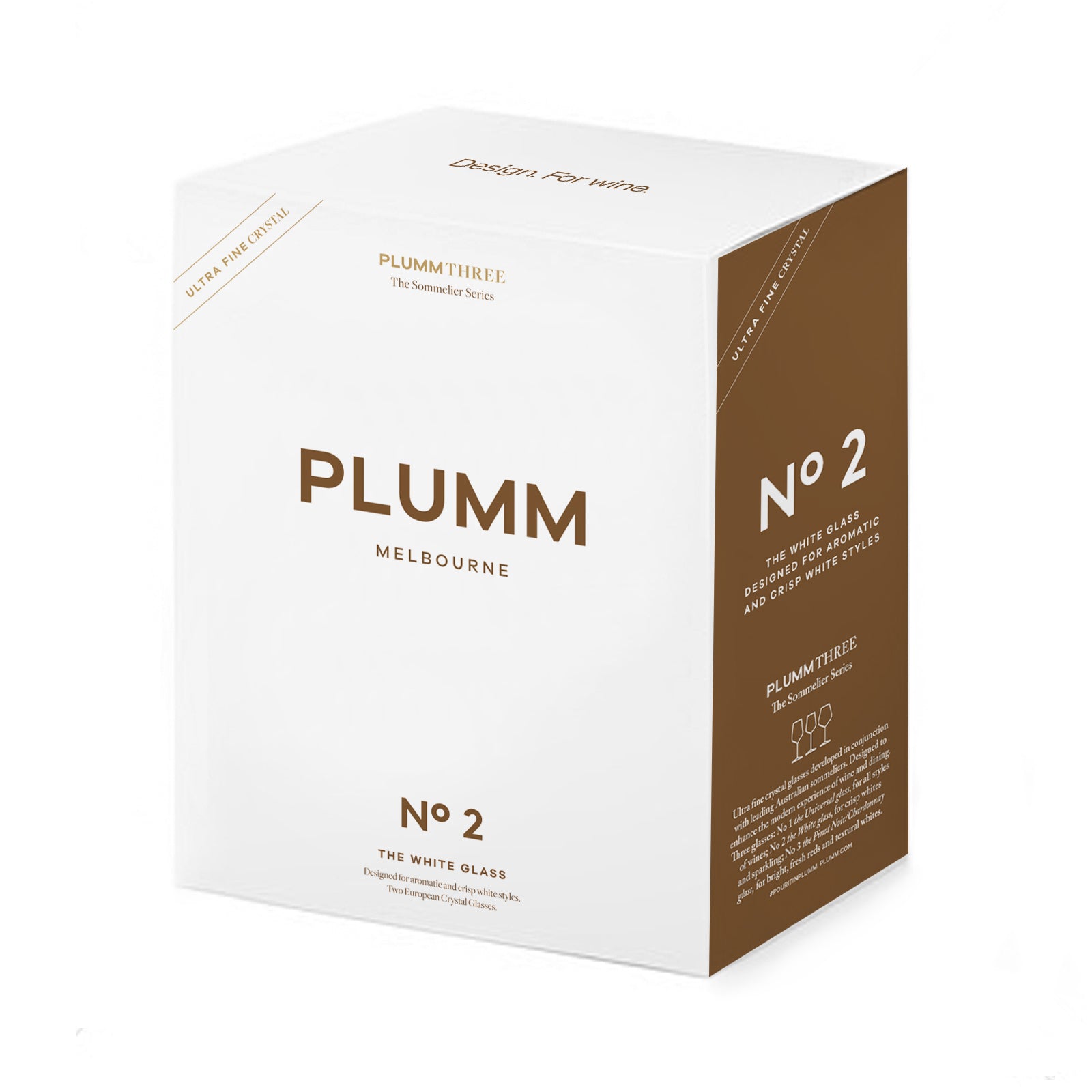 PLUMM THREE No 2 - WHITE WINE - 2 SET