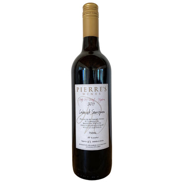 CABERNET SAUVIGNON MUDGEE 2018 PIERRE'S WINES - Boutique Wine and Champagne